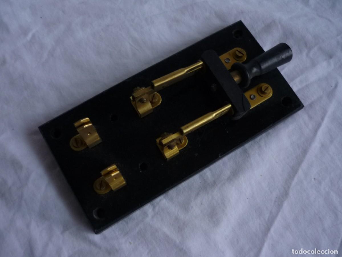 Antig&uuml;edades: Antiguo interruptor de palanca TEM 20 Amp. - Foto 9