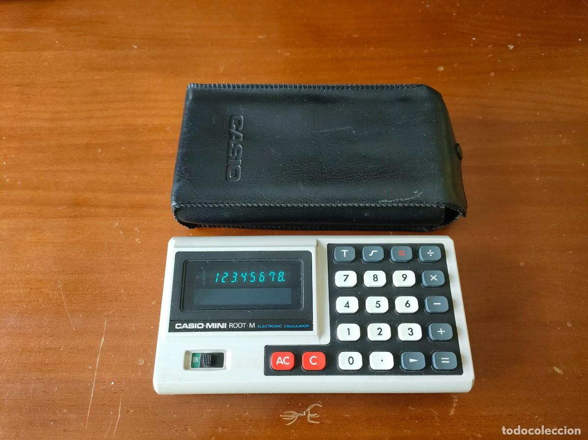 Antig&uuml;edades: CALCULADORA CASIO MINI ROOT M ELECTRONIC CALCULATOR - Foto 1
