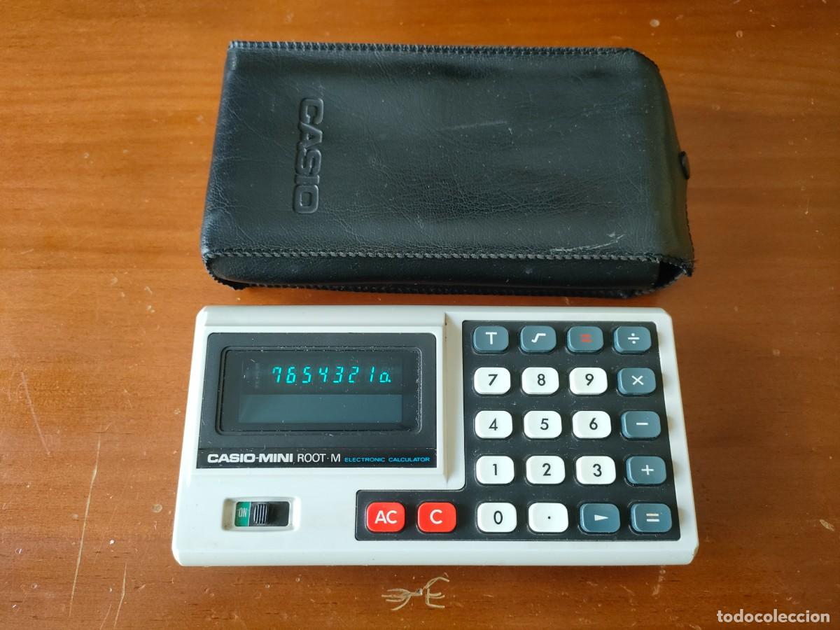 Antig&uuml;edades: CALCULADORA CASIO MINI ROOT M ELECTRONIC CALCULATOR - Foto 3