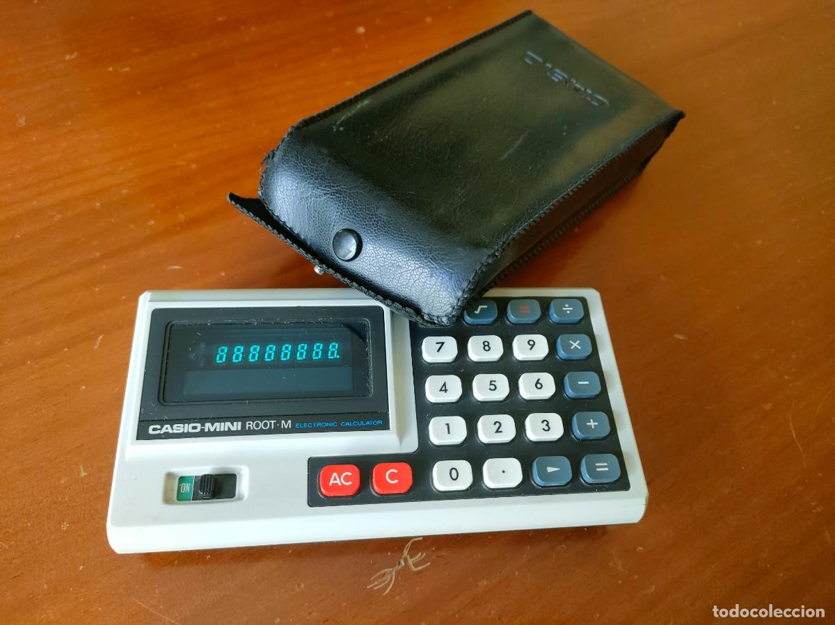 Antig&uuml;edades: CALCULADORA CASIO MINI ROOT M ELECTRONIC CALCULATOR - Foto 4