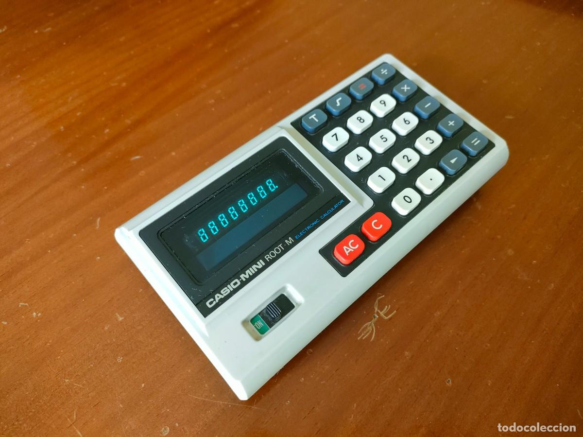 Antig&uuml;edades: CALCULADORA CASIO MINI ROOT M ELECTRONIC CALCULATOR - Foto 6