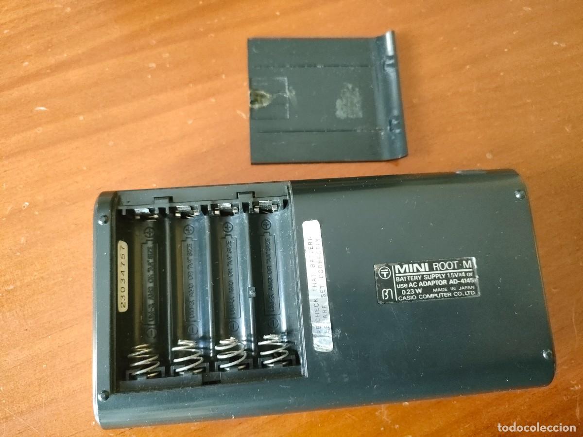 Antig&uuml;edades: CALCULADORA CASIO MINI ROOT M ELECTRONIC CALCULATOR - Foto 8
