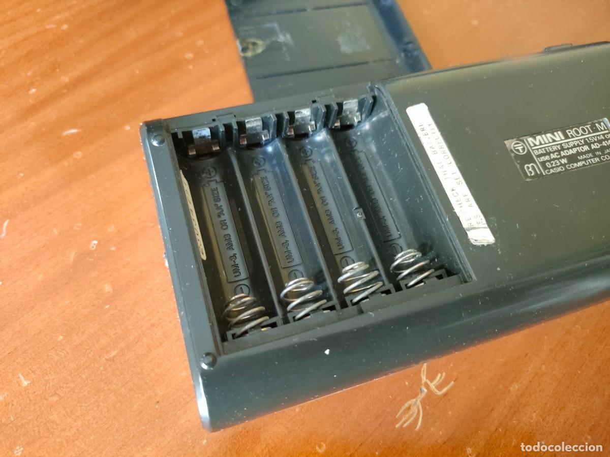 Antig&uuml;edades: CALCULADORA CASIO MINI ROOT M ELECTRONIC CALCULATOR - Foto 11