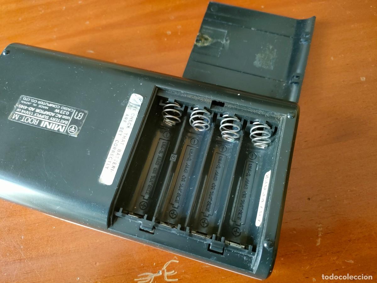 Antig&uuml;edades: CALCULADORA CASIO MINI ROOT M ELECTRONIC CALCULATOR - Foto 15