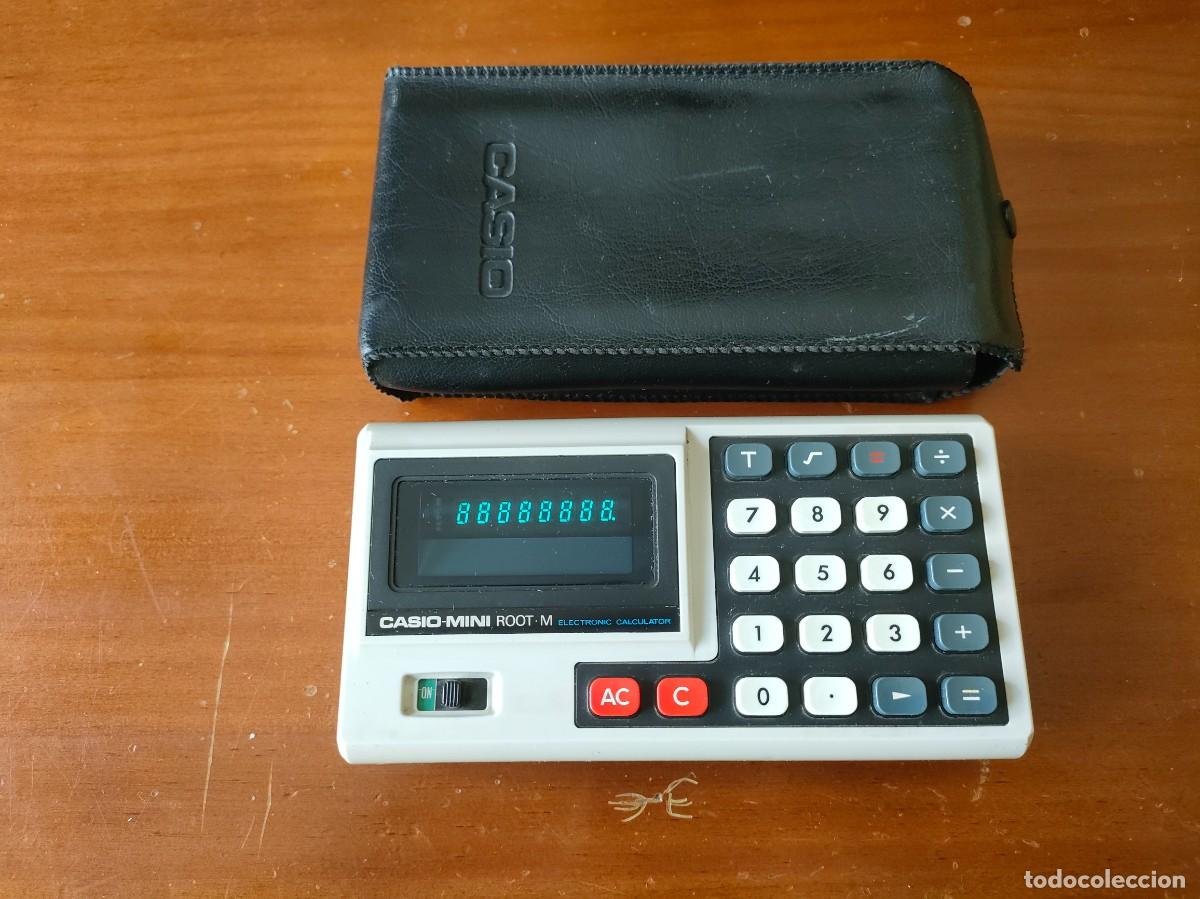 Antig&uuml;edades: CALCULADORA CASIO MINI ROOT M ELECTRONIC CALCULATOR - Foto 27