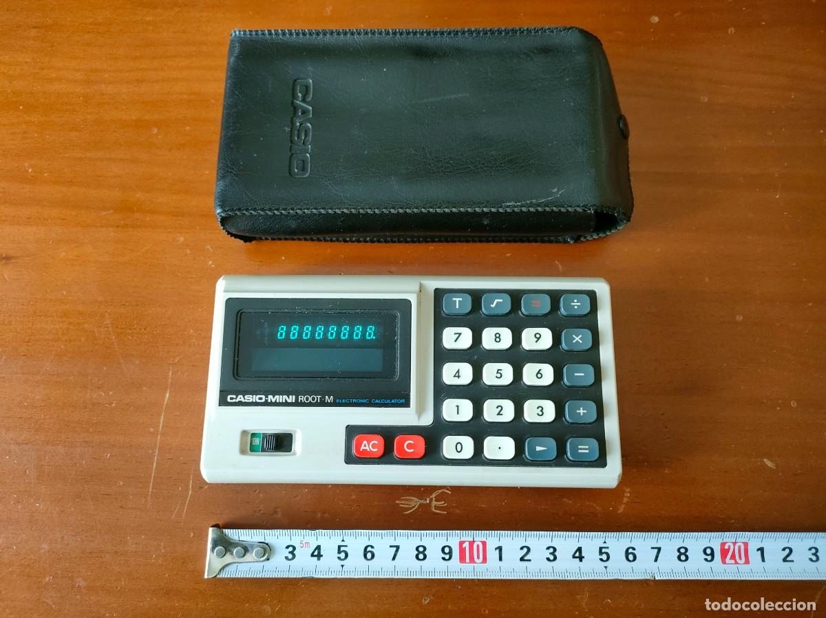 Antig&uuml;edades: CALCULADORA CASIO MINI ROOT M ELECTRONIC CALCULATOR - Foto 28