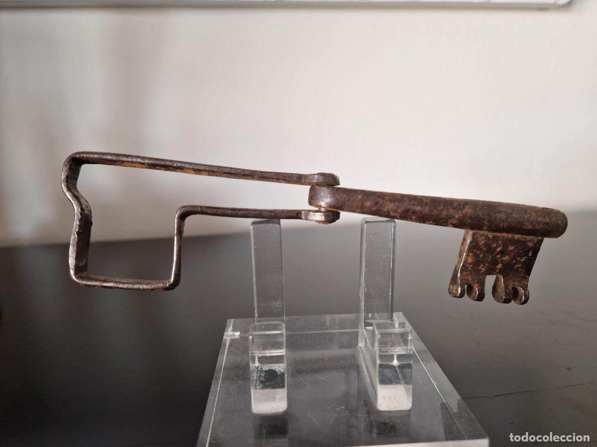 Antig&uuml;edades: LLAVE PLEGABLE DE HIERRO - Foto 7