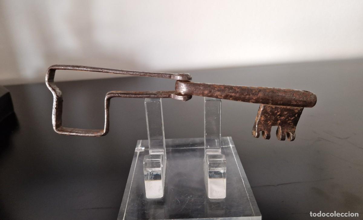 Antig&uuml;edades: LLAVE PLEGABLE DE HIERRO - Foto 8