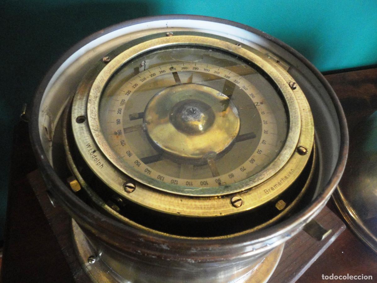 Antig&uuml;edades: BITACORA ALEMANA GRAN TAMA&Ntilde;O,TOTALMENTE ORIGINAL - Foto 1