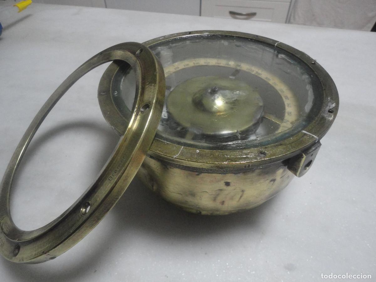 Antig&uuml;edades: BITACORA ALEMANA GRAN TAMA&Ntilde;O,TOTALMENTE ORIGINAL - Foto 9