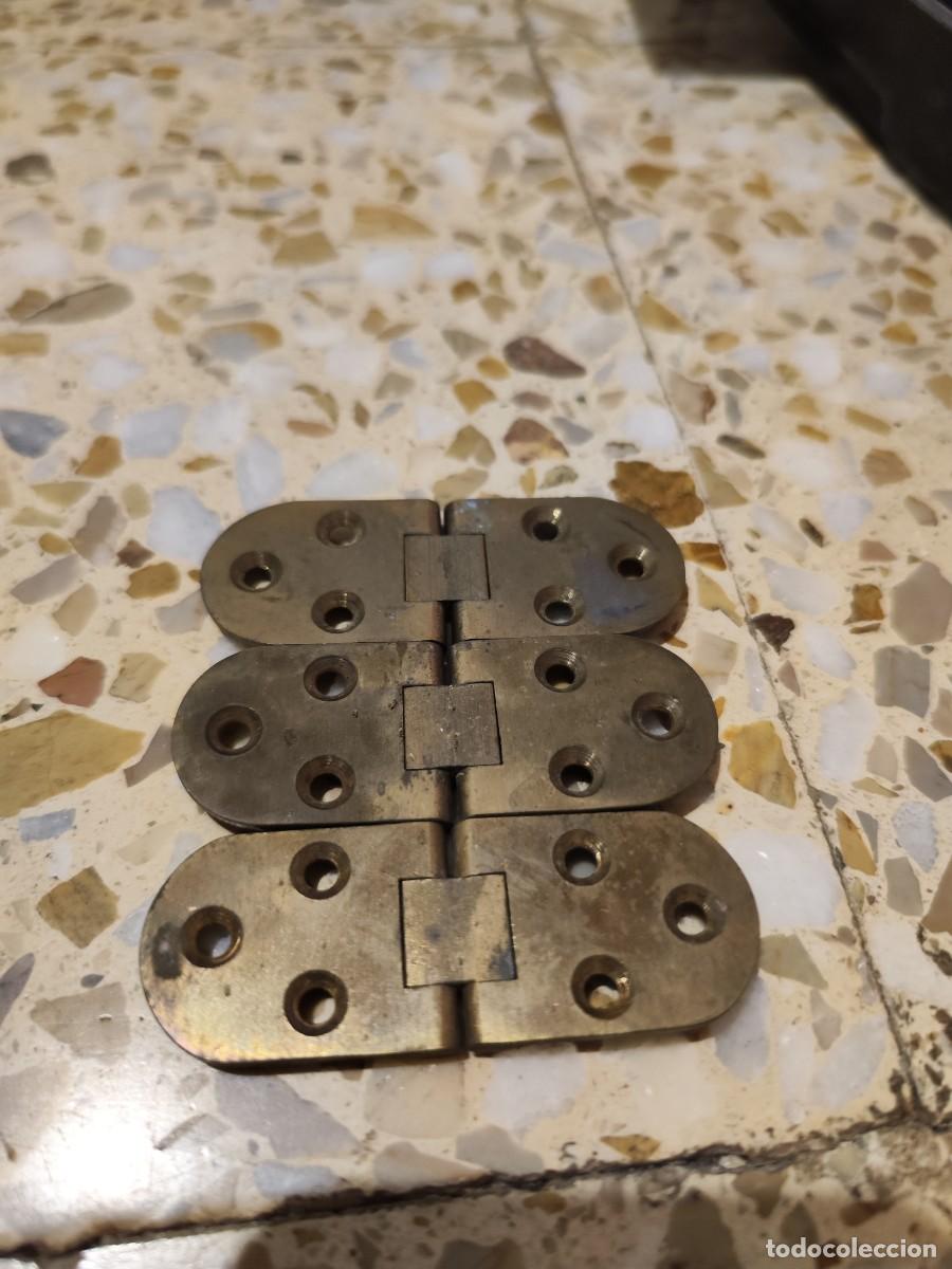 Antig&uuml;edades: Bisagras de mesa plegable - Foto 1