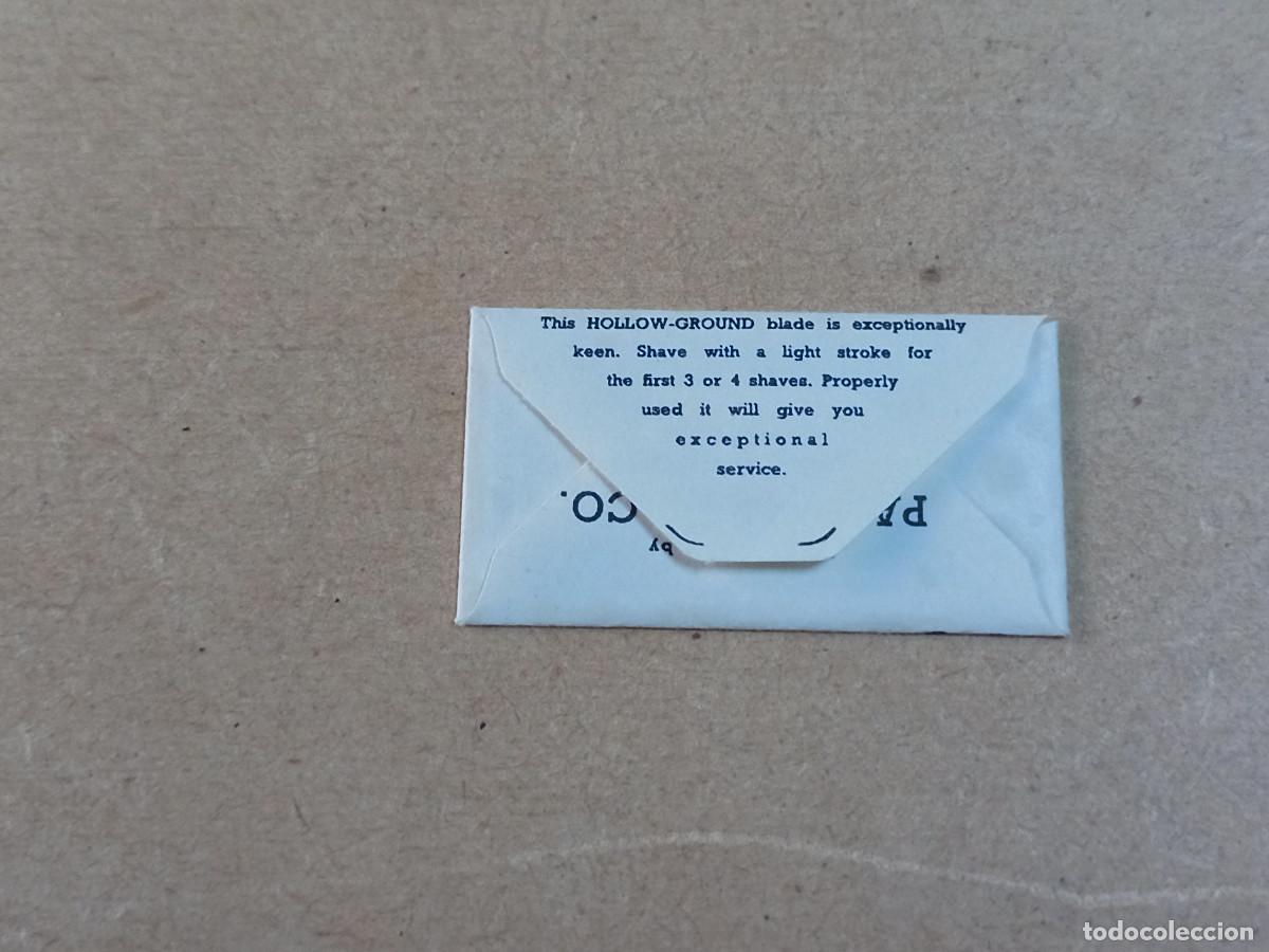 Antig&uuml;edades: HOJA DE AFEITAR PAL HOLLOW GROUND - Foto 2