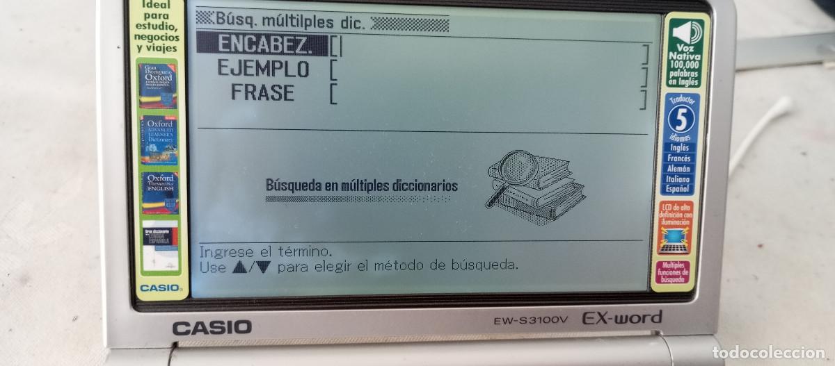 Antig&uuml;edades: TRADUCTOR CASIO EW-5300V - Foto 7