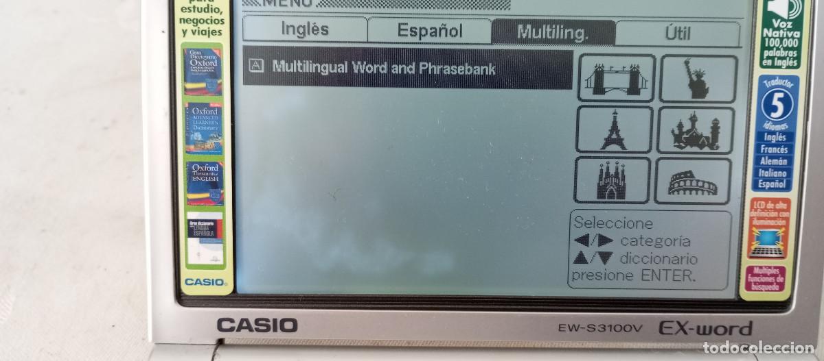 Antig&uuml;edades: TRADUCTOR CASIO EW-5300V - Foto 9