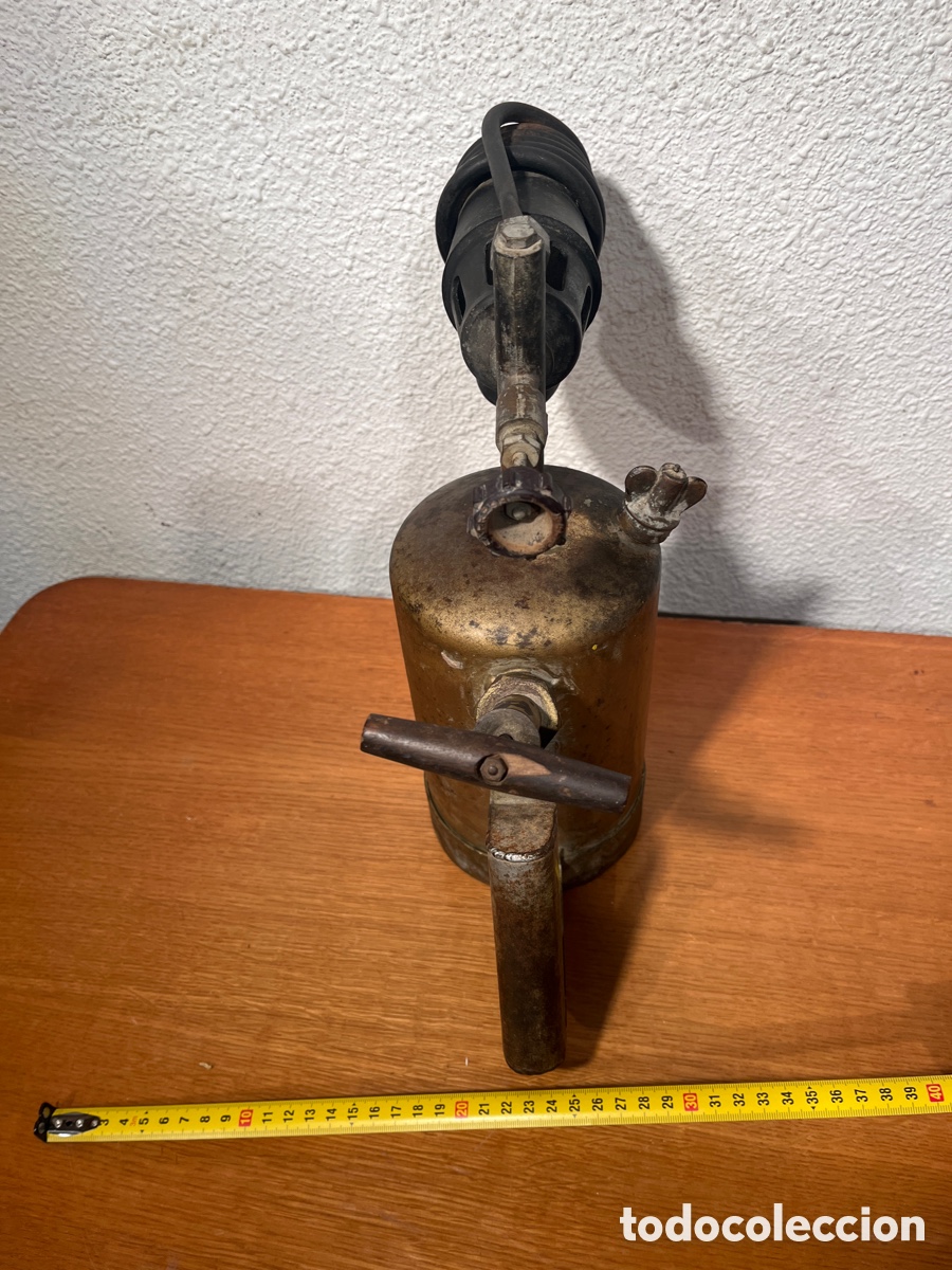 Antig&uuml;edades: Soplete Fontanero Muy Grande amuse - Foto 3