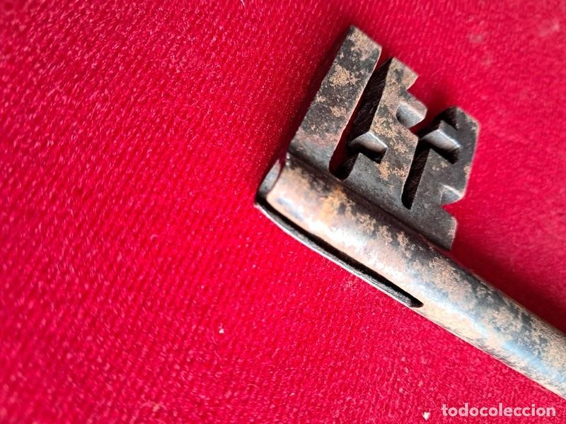 Antig&uuml;edades: ANTIGUA LLAVE HUECA, 15 CM - Foto 7