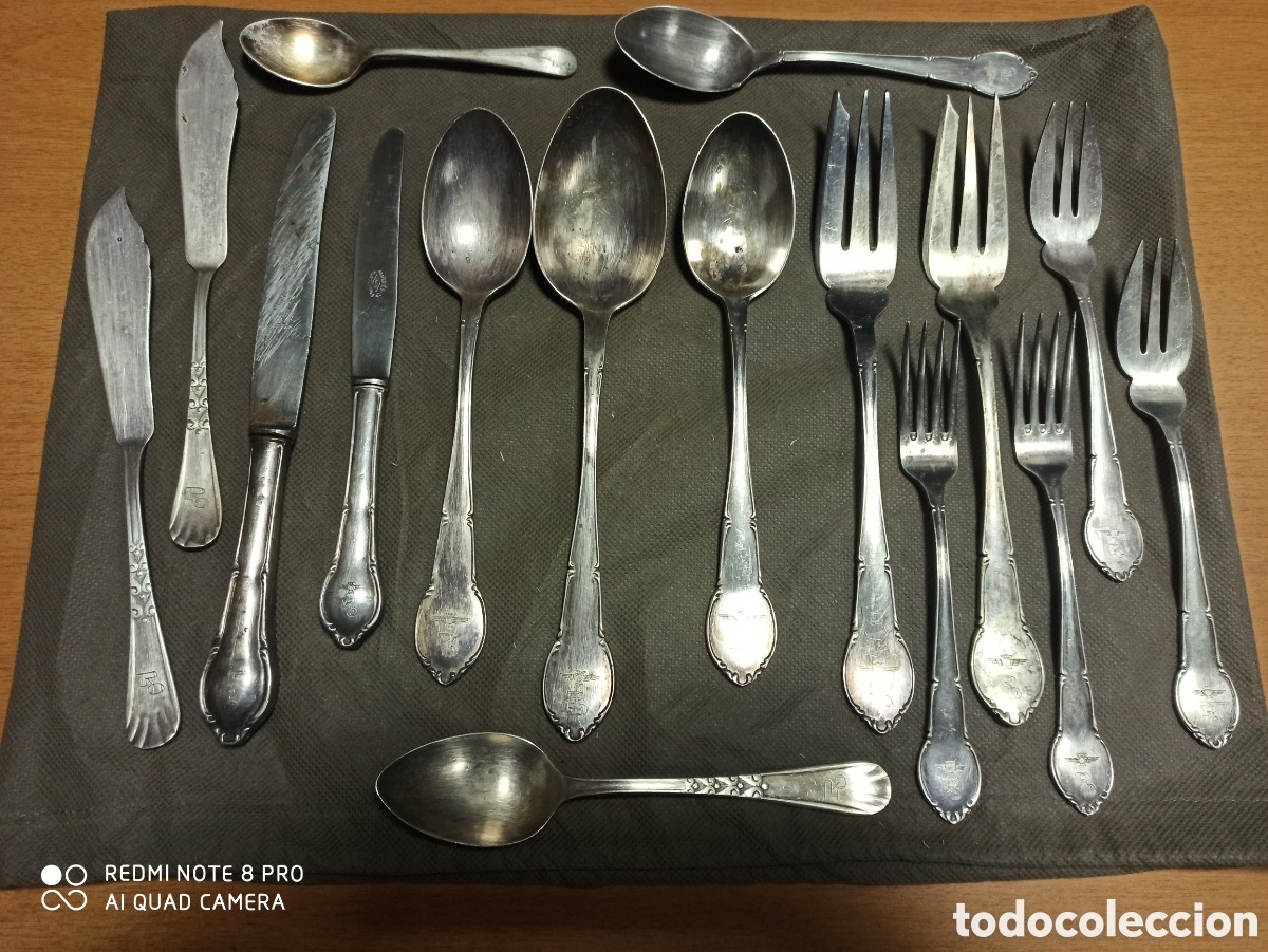 Antig&uuml;edades: Cubiertos de Ej&eacute;rcito - Foto 2