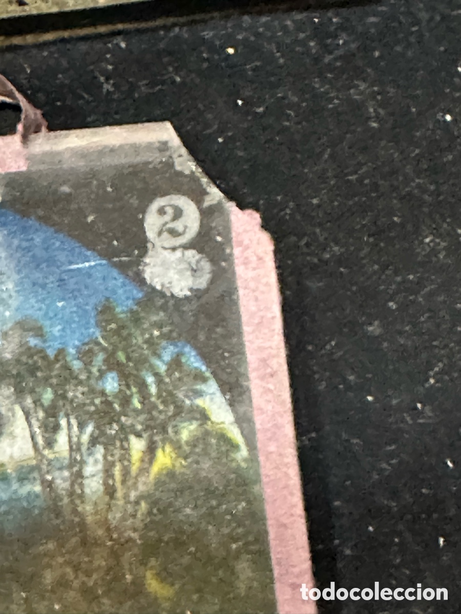 Antig&uuml;edades: Lote de 28 cristales para linternas m&aacute;gicas - Foto 8