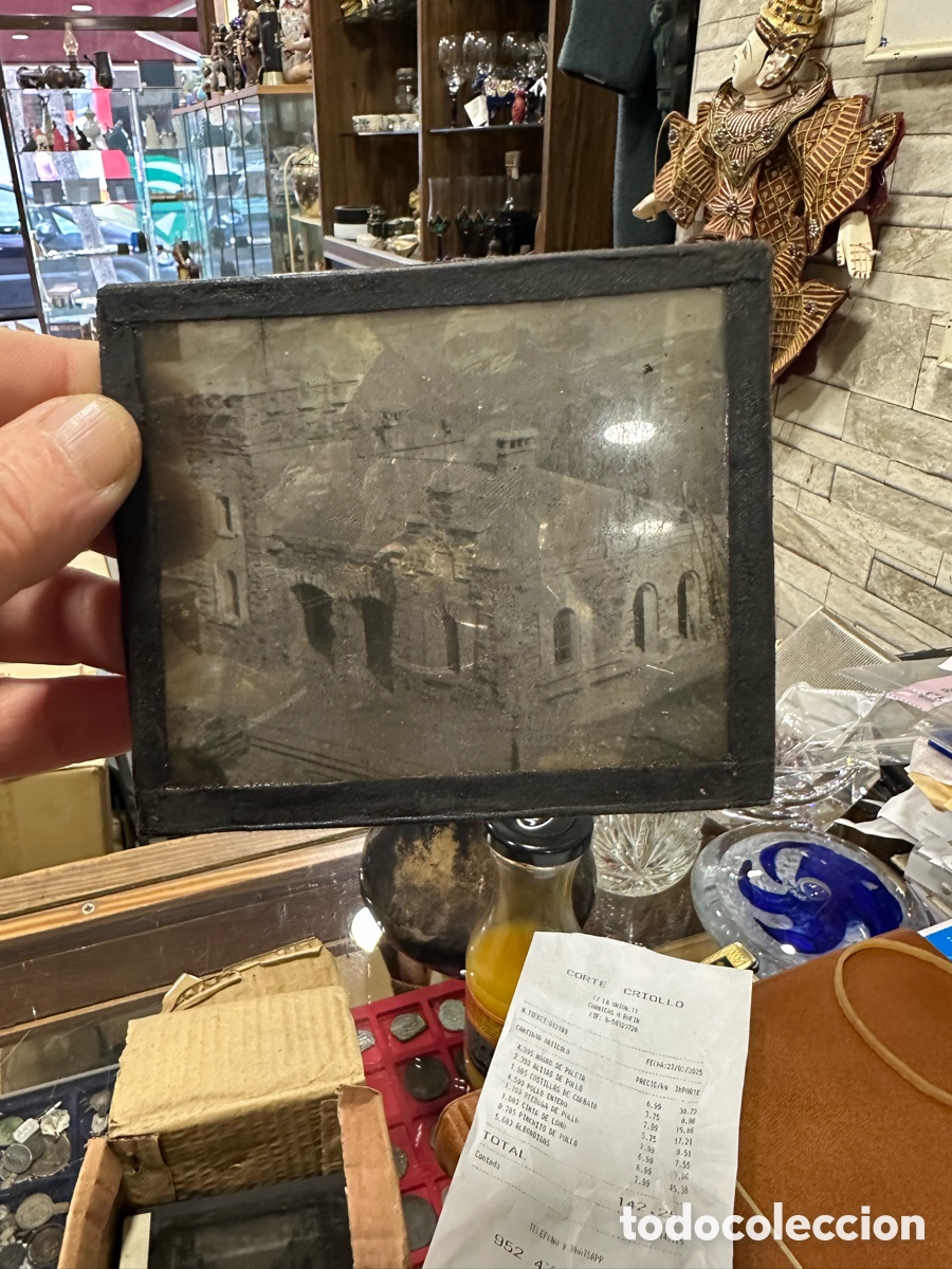Antig&uuml;edades: Lote de 28 cristales para linternas m&aacute;gicas - Foto 24