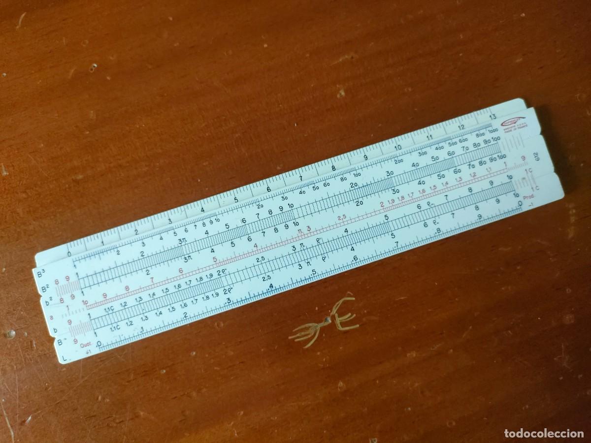 Antig&uuml;edades: REGLA DE CALCULO GRAPHOPLEX 612 SLIDE RULE SIN EL CURSOR - Foto 4
