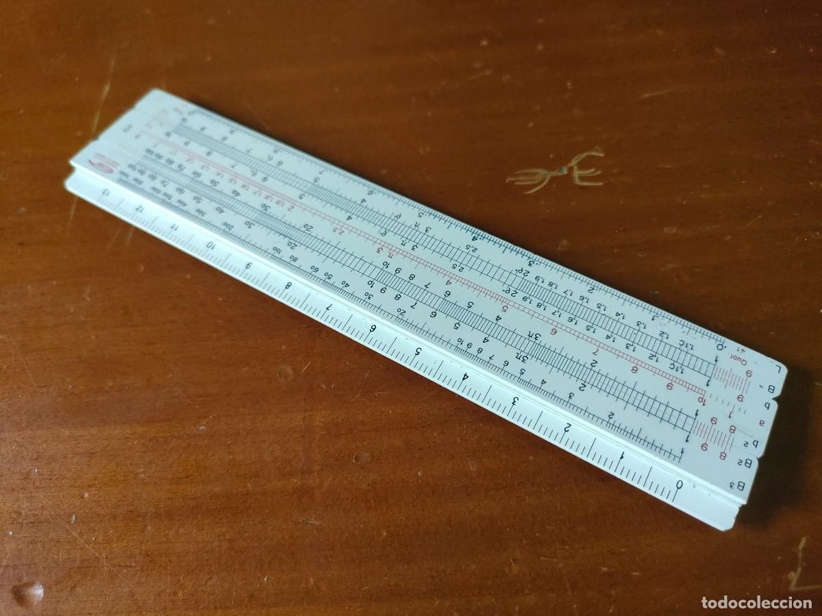 Antig&uuml;edades: REGLA DE CALCULO GRAPHOPLEX 612 SLIDE RULE SIN EL CURSOR - Foto 5