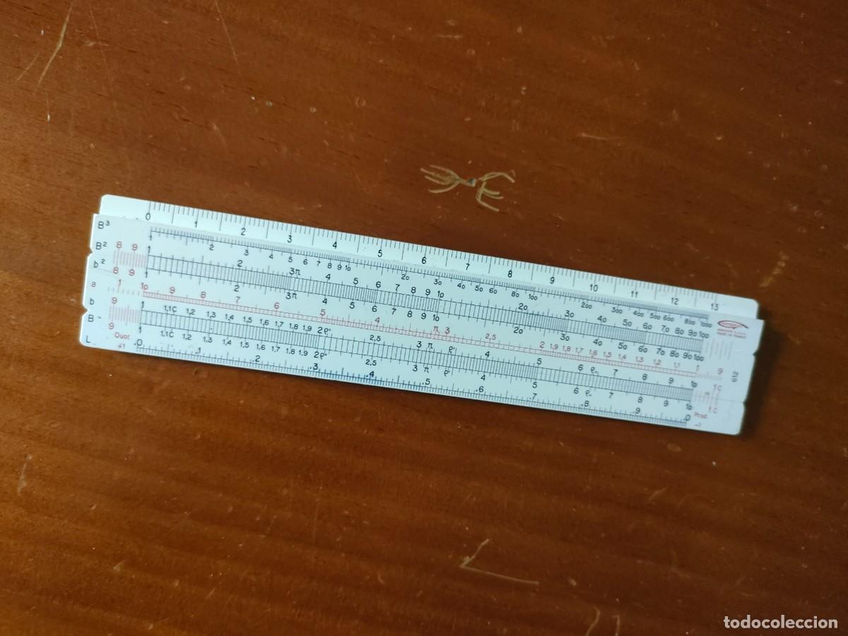 Antig&uuml;edades: REGLA DE CALCULO GRAPHOPLEX 612 SLIDE RULE SIN EL CURSOR - Foto 6