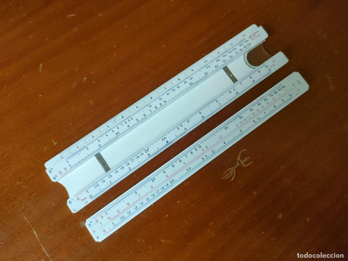 Antig&uuml;edades: REGLA DE CALCULO GRAPHOPLEX 612 SLIDE RULE SIN EL CURSOR - Foto 7