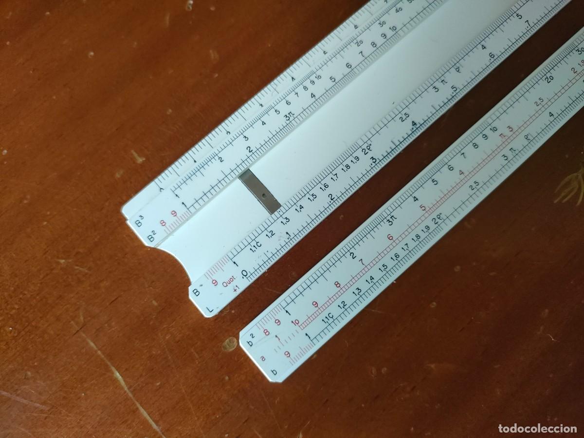 Antig&uuml;edades: REGLA DE CALCULO GRAPHOPLEX 612 SLIDE RULE SIN EL CURSOR - Foto 9