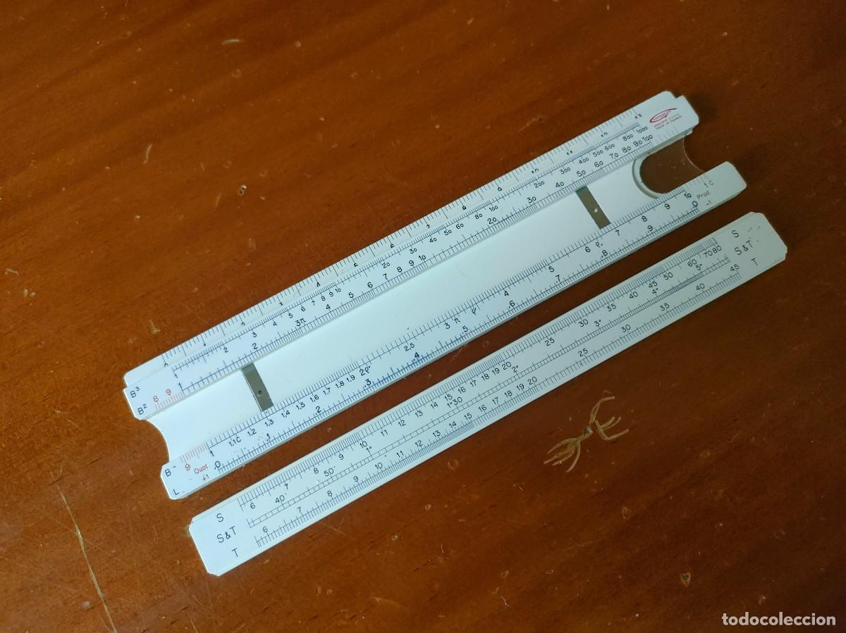 Antig&uuml;edades: REGLA DE CALCULO GRAPHOPLEX 612 SLIDE RULE SIN EL CURSOR - Foto 10