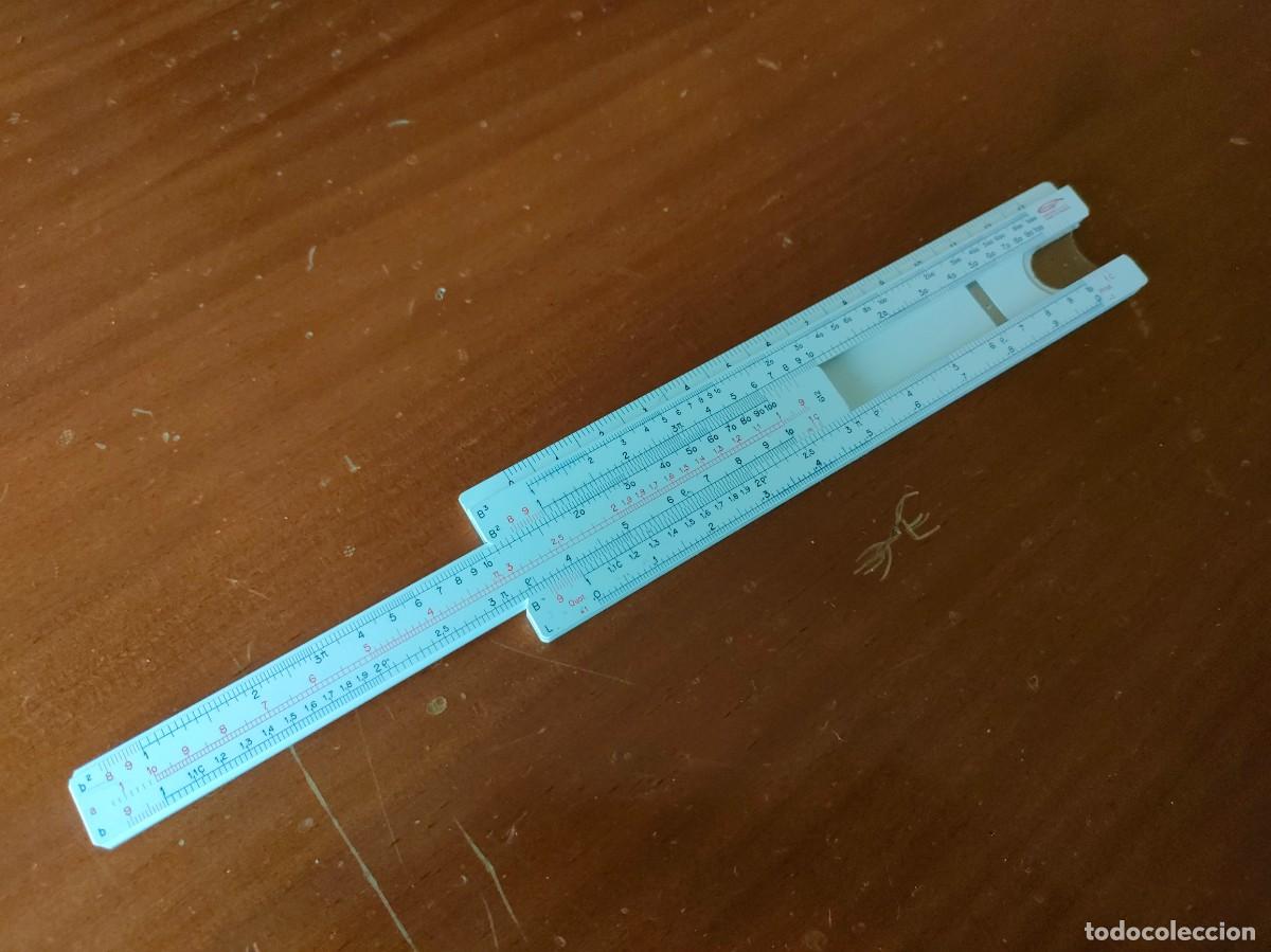 Antig&uuml;edades: REGLA DE CALCULO GRAPHOPLEX 612 SLIDE RULE SIN EL CURSOR - Foto 13