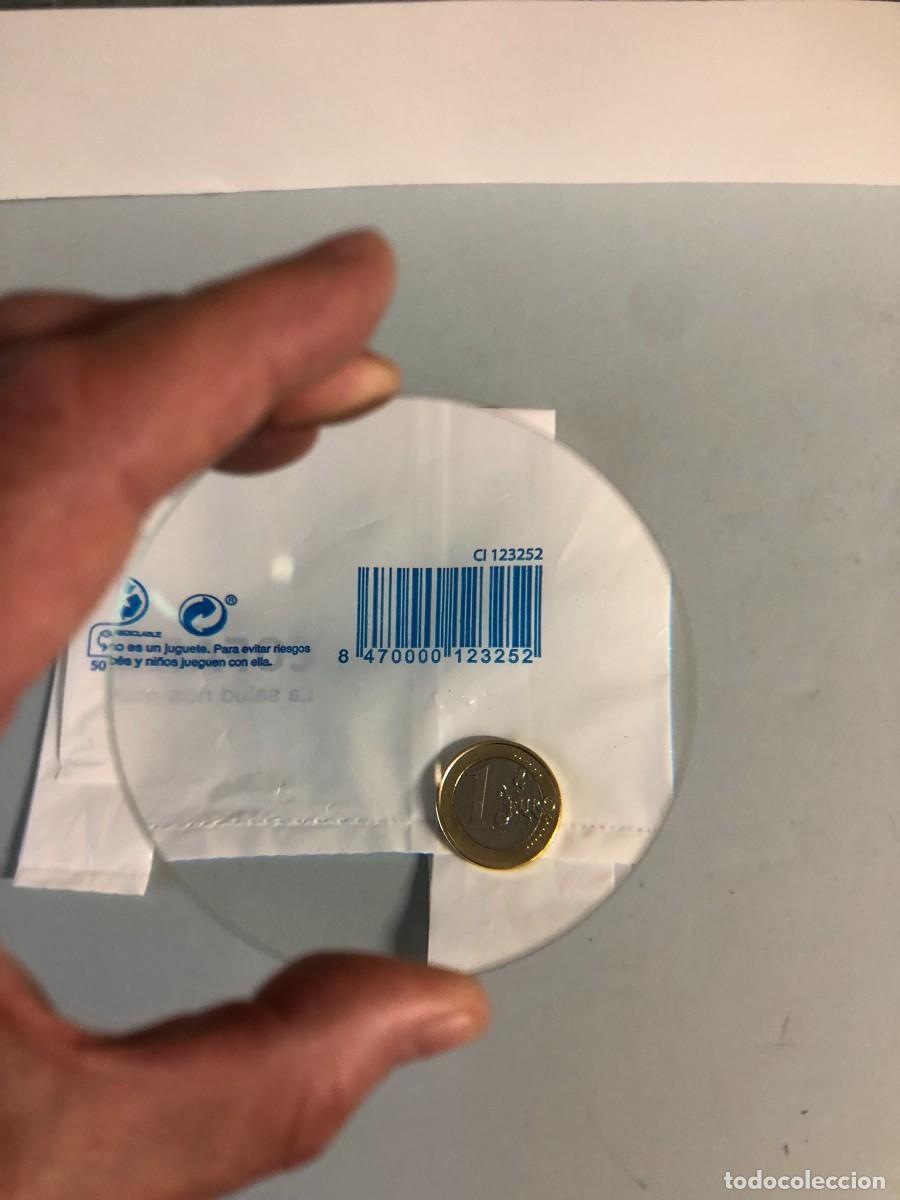 Antig&uuml;edades: Lupa de cristal 9 cm di&aacute;metro - Foto 3