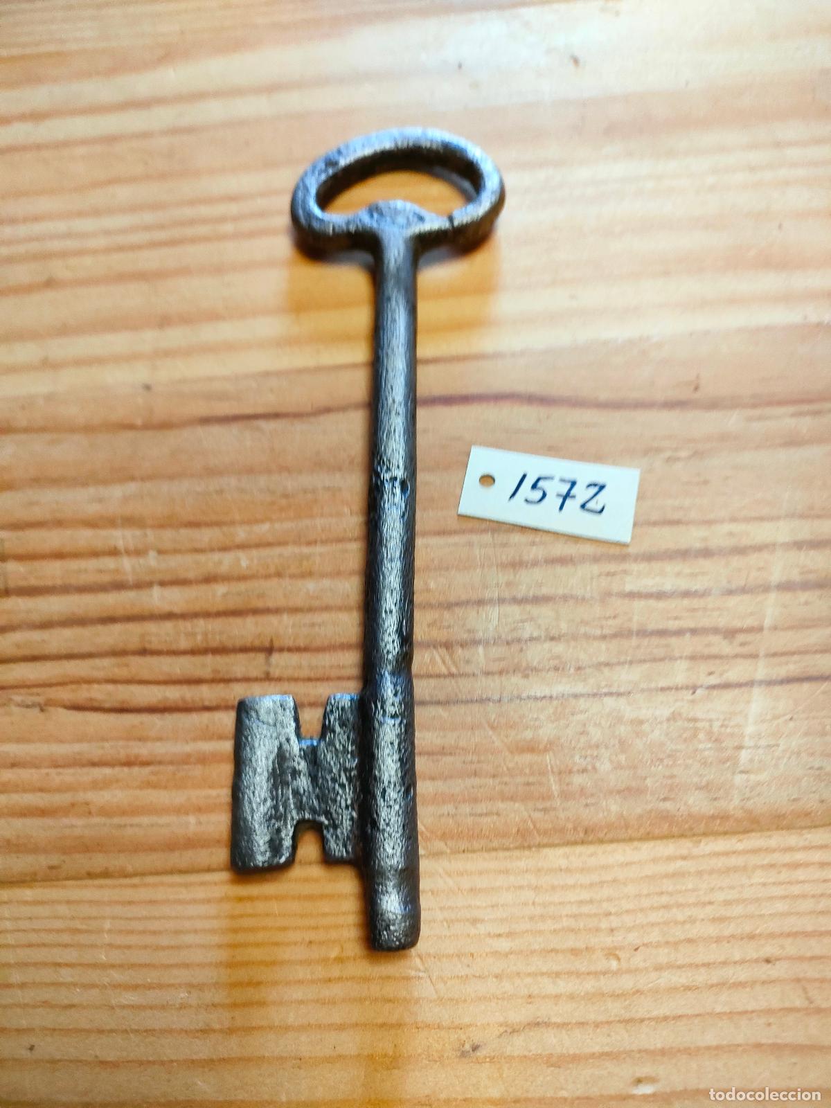 Antig&uuml;edades: ANTIGUA LLAVE DE FORJA - Foto 1