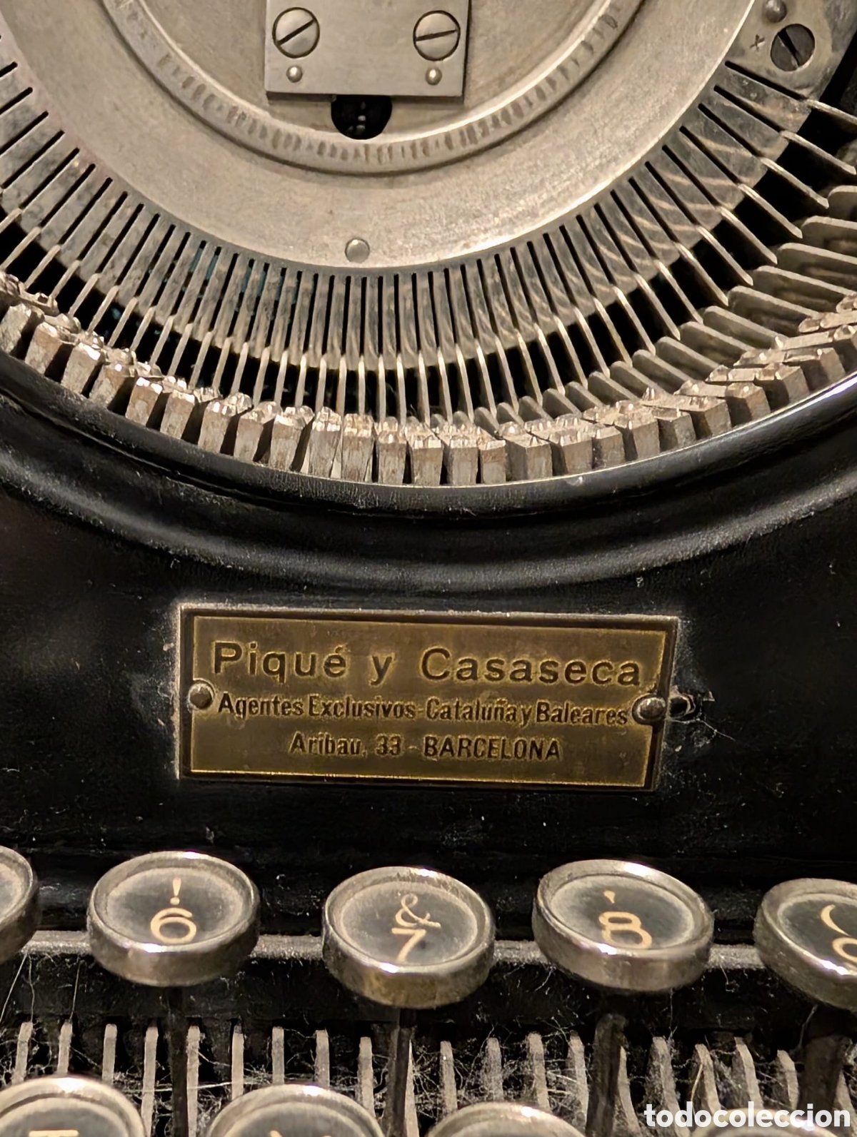 Antig&uuml;edades: MAQUINA DE ESCRIBIR FUNCIONANDO SMITH PREMIER - Foto 3