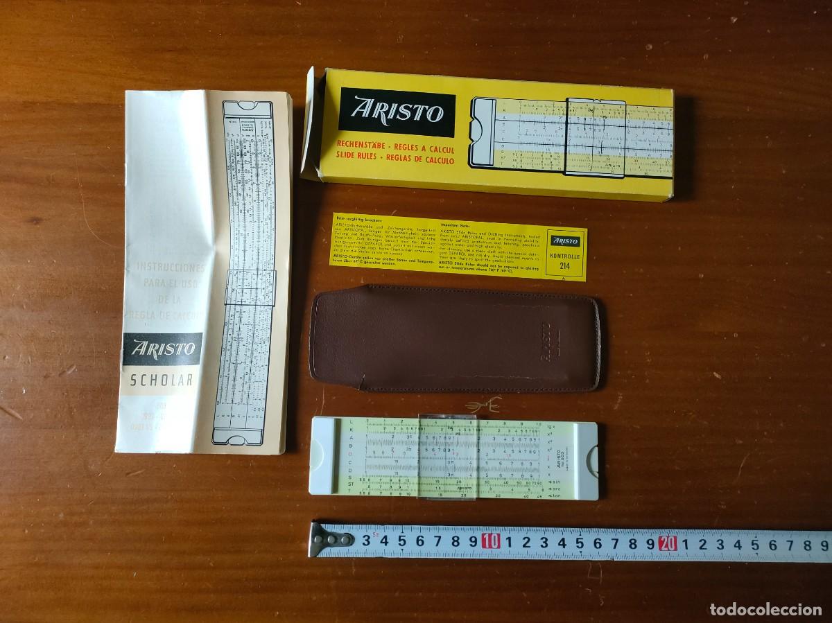 Antig&uuml;edades: REGLA DE C&Aacute;LCULO ARISTO 803 SLIDE RULE - Foto 1