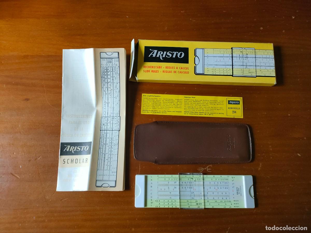 Antig&uuml;edades: REGLA DE C&Aacute;LCULO ARISTO 803 SLIDE RULE - Foto 2