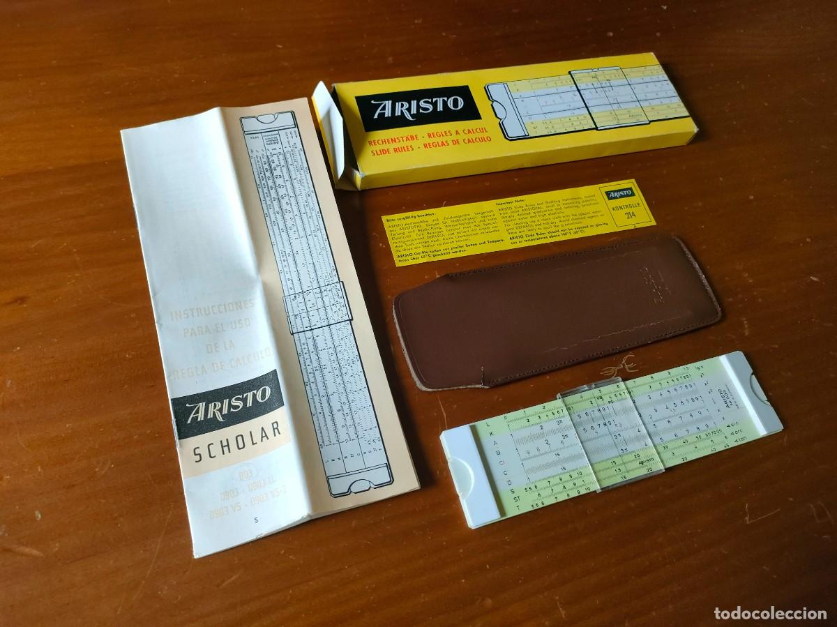 Antig&uuml;edades: REGLA DE C&Aacute;LCULO ARISTO 803 SLIDE RULE - Foto 3