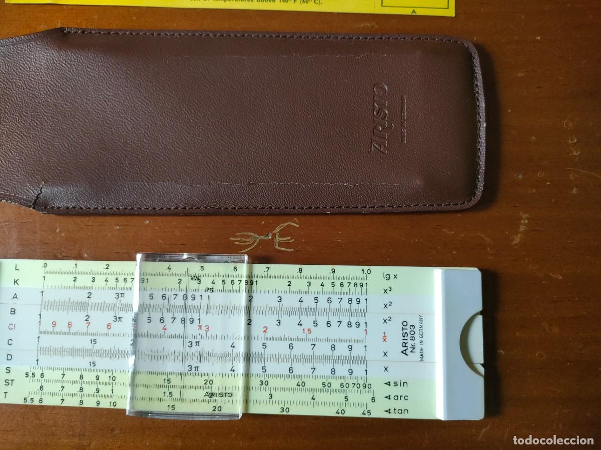 Antig&uuml;edades: REGLA DE C&Aacute;LCULO ARISTO 803 SLIDE RULE - Foto 5