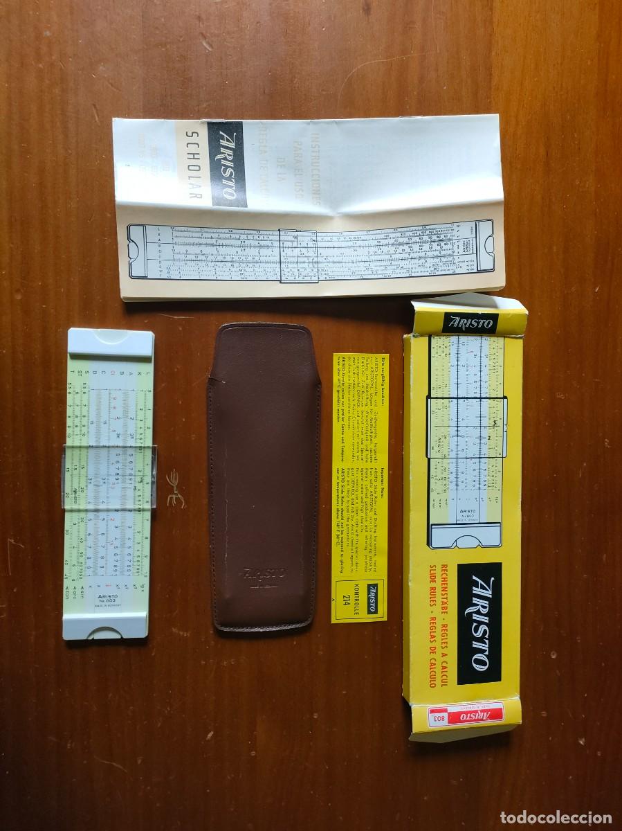 Antig&uuml;edades: REGLA DE C&Aacute;LCULO ARISTO 803 SLIDE RULE - Foto 9
