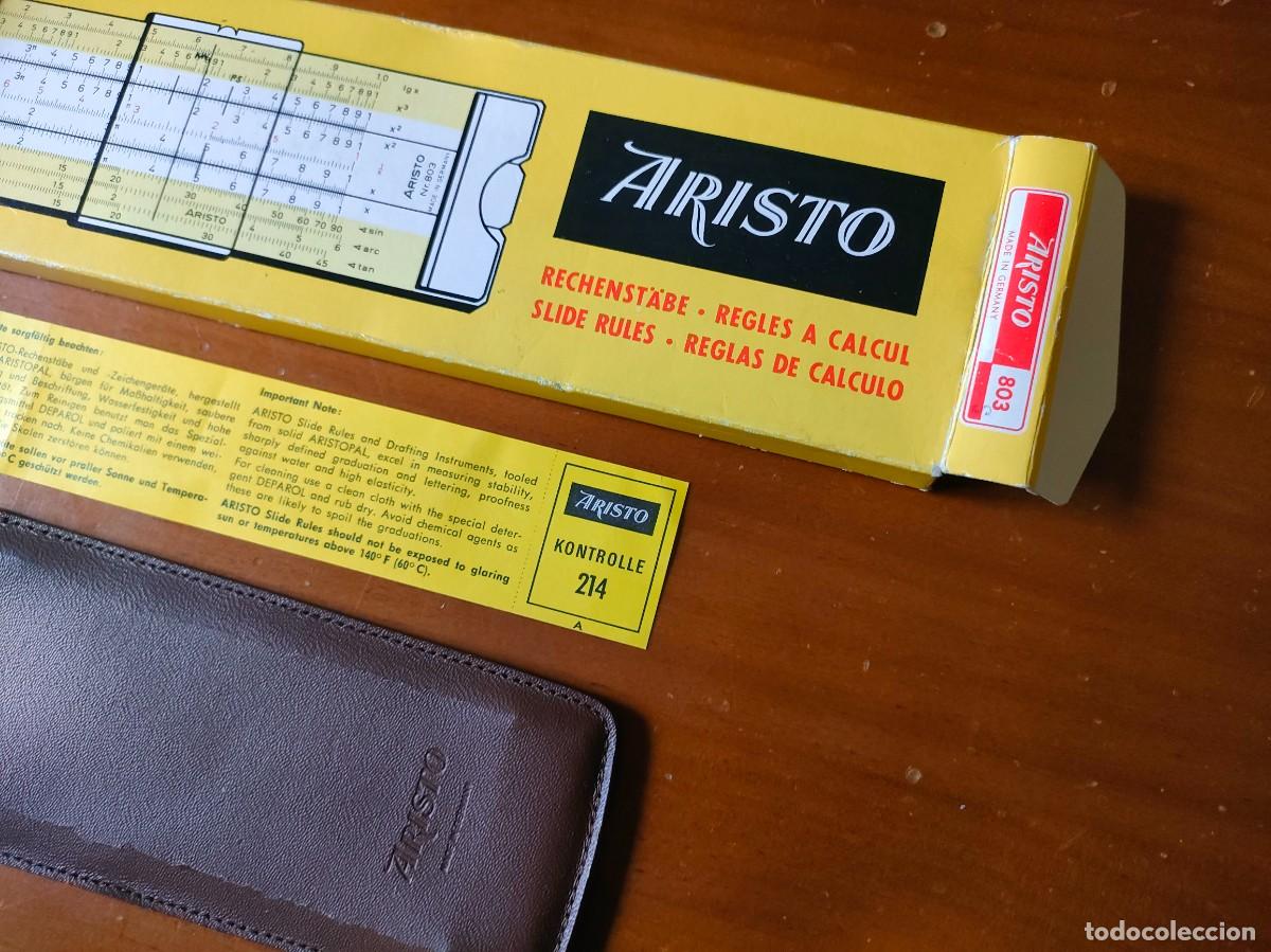 Antig&uuml;edades: REGLA DE C&Aacute;LCULO ARISTO 803 SLIDE RULE - Foto 10
