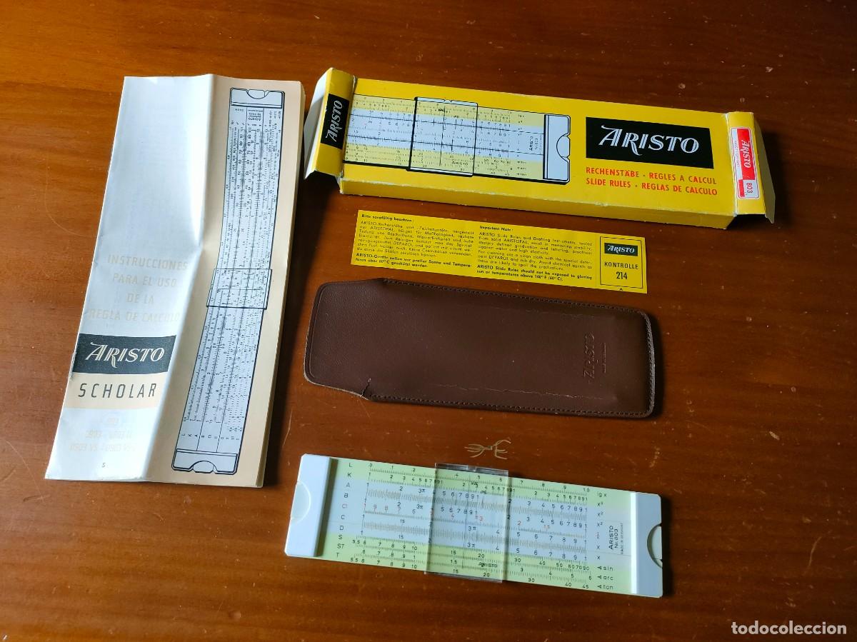 Antig&uuml;edades: REGLA DE C&Aacute;LCULO ARISTO 803 SLIDE RULE - Foto 12
