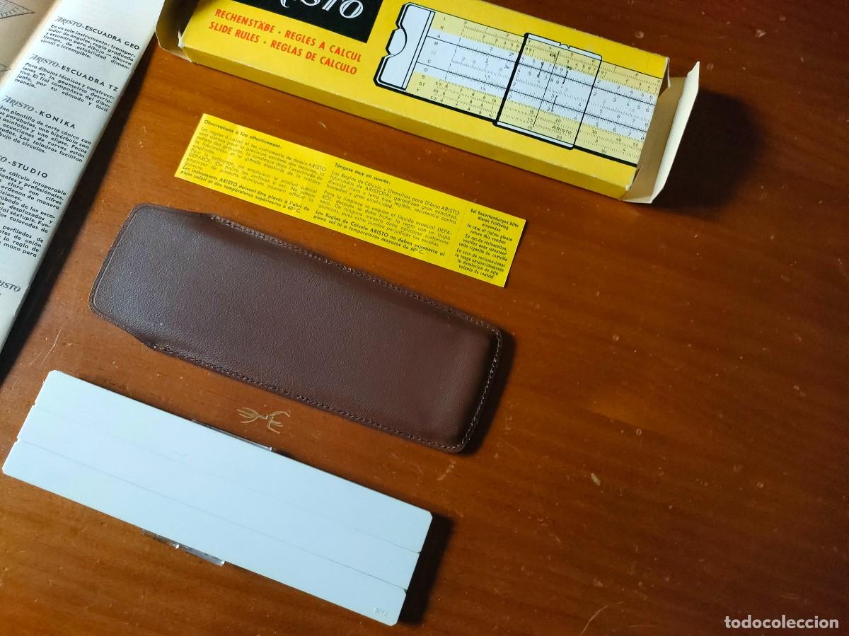 Antig&uuml;edades: REGLA DE C&Aacute;LCULO ARISTO 803 SLIDE RULE - Foto 15