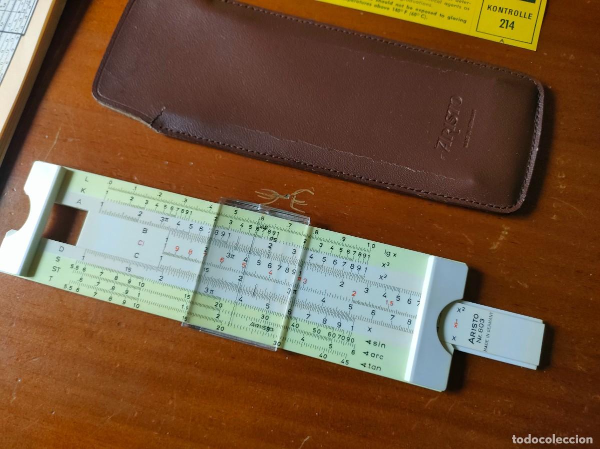 Antig&uuml;edades: REGLA DE C&Aacute;LCULO ARISTO 803 SLIDE RULE - Foto 17