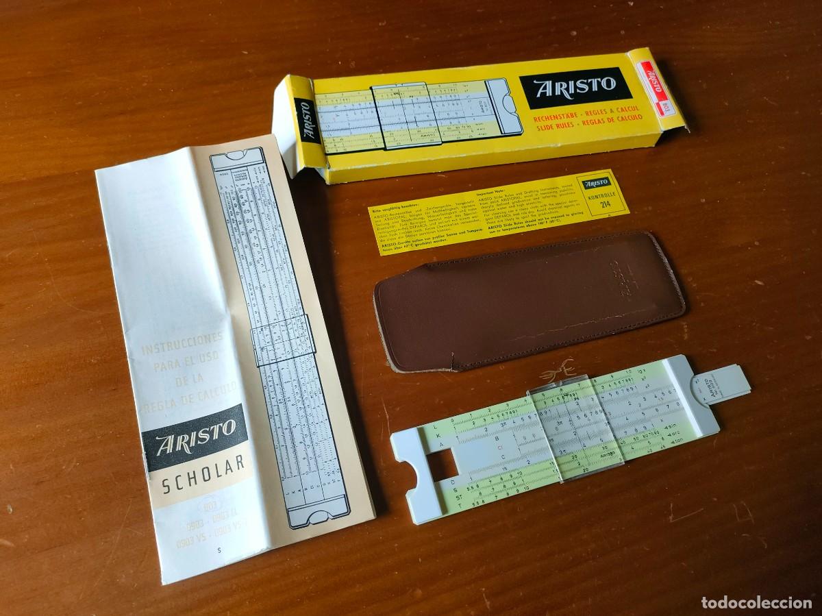 Antig&uuml;edades: REGLA DE C&Aacute;LCULO ARISTO 803 SLIDE RULE - Foto 18