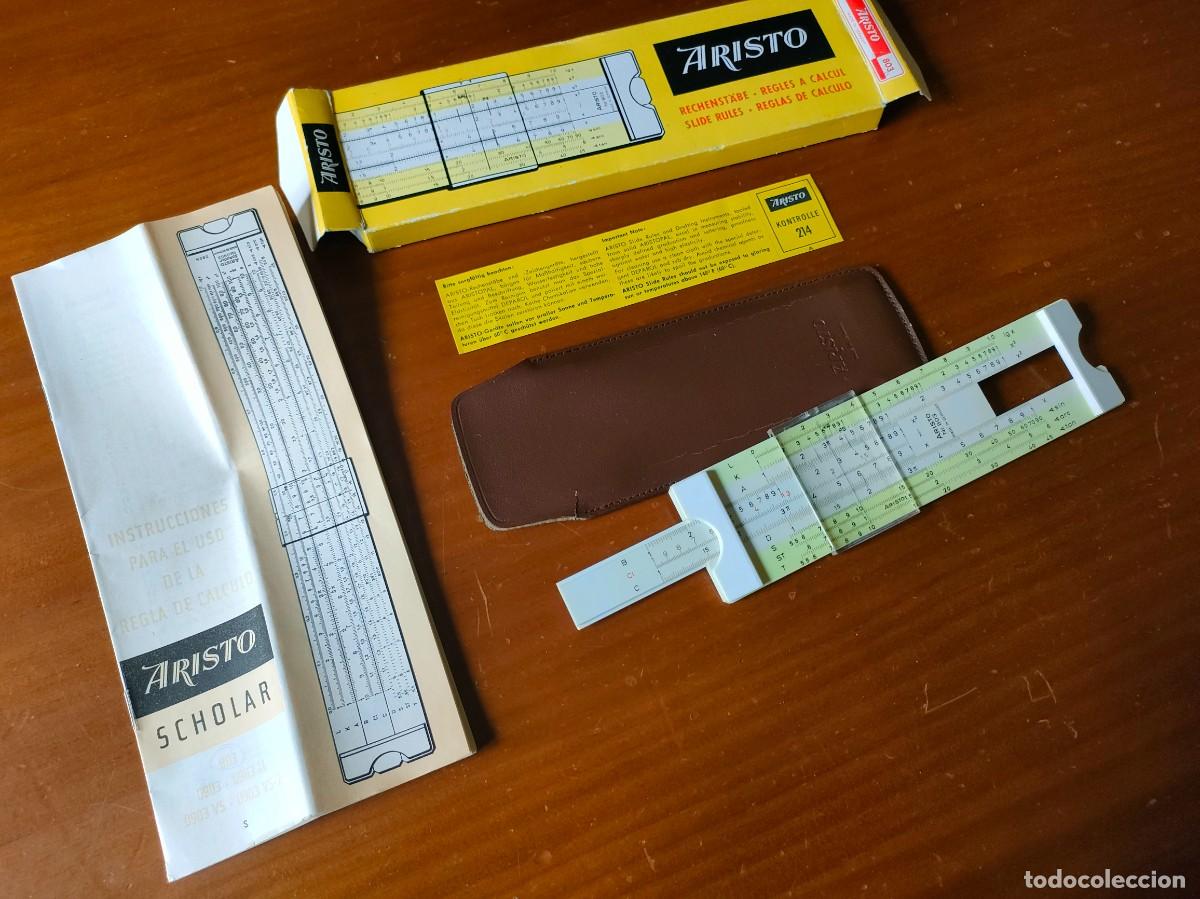 Antig&uuml;edades: REGLA DE C&Aacute;LCULO ARISTO 803 SLIDE RULE - Foto 19