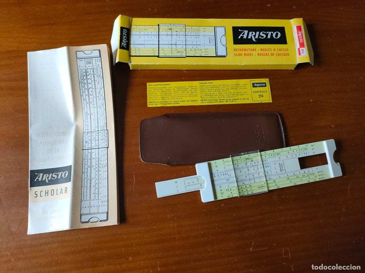 Antig&uuml;edades: REGLA DE C&Aacute;LCULO ARISTO 803 SLIDE RULE - Foto 20