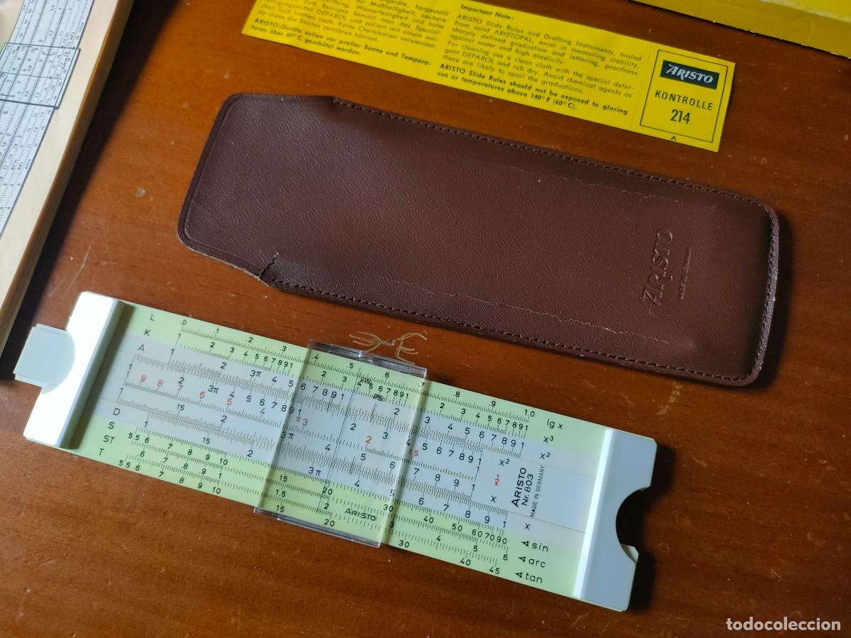 Antig&uuml;edades: REGLA DE C&Aacute;LCULO ARISTO 803 SLIDE RULE - Foto 21