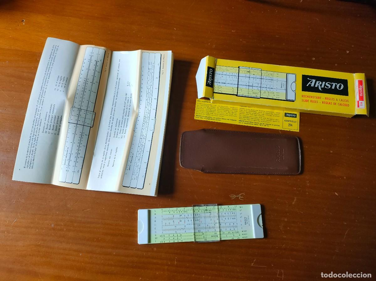 Antig&uuml;edades: REGLA DE C&Aacute;LCULO ARISTO 803 SLIDE RULE - Foto 24