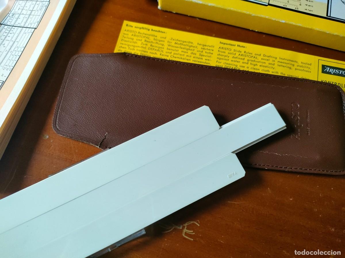Antig&uuml;edades: REGLA DE C&Aacute;LCULO ARISTO 803 SLIDE RULE - Foto 29