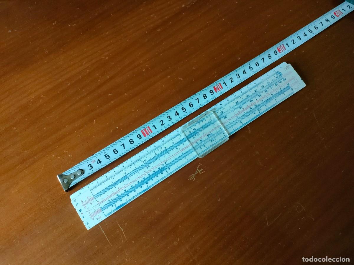 Antig&uuml;edades: REGLA DE CALCULO GRAPHOPLEX RAPHOPLEX SLIDE RULE REGLE A CALCUL - Foto 1