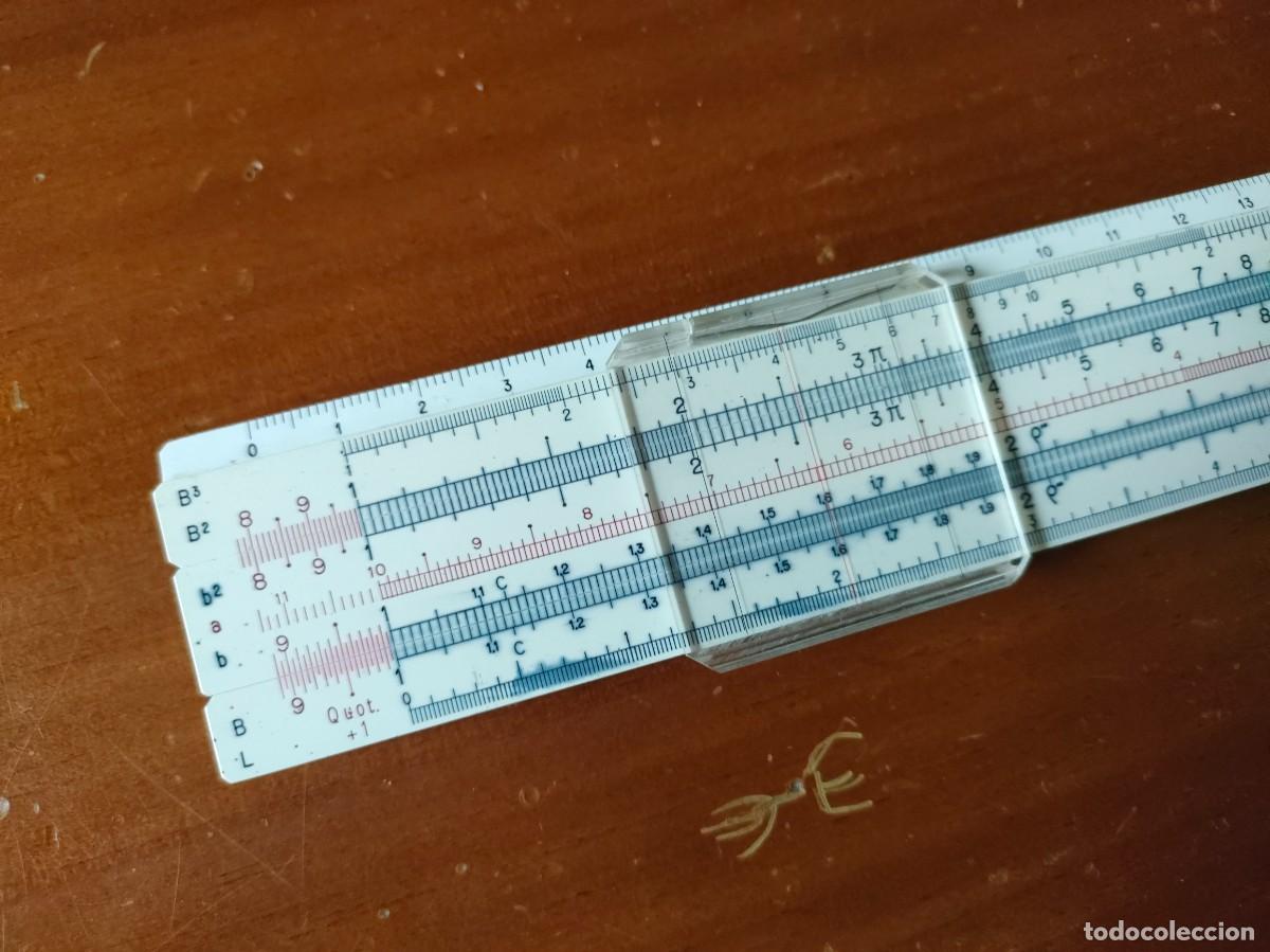 Antig&uuml;edades: REGLA DE CALCULO GRAPHOPLEX RAPHOPLEX SLIDE RULE REGLE A CALCUL - Foto 2